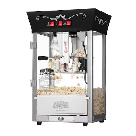 Great Northern Popcorn 8-ounce Antique Style Popcorn Machine, Electric Countertop Maker, Black 569864QKY